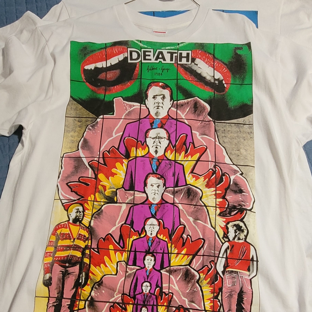 Supreme Gilbert & George DEATH Tee
